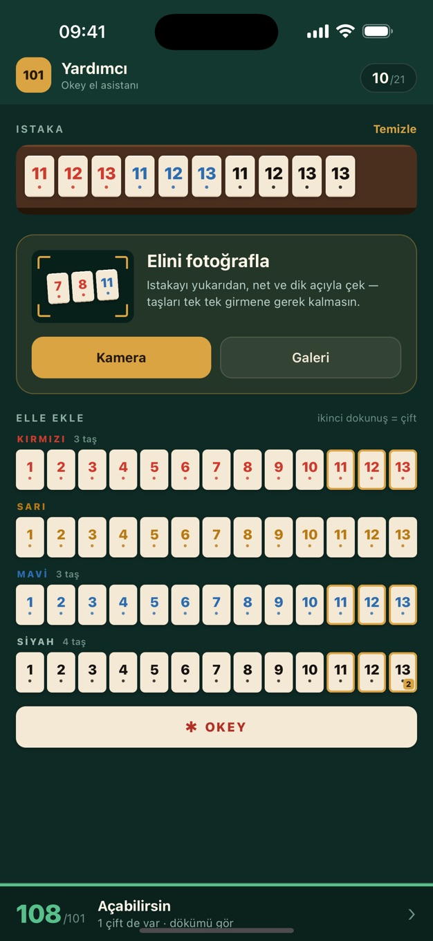 Screenshot of 101 Yardımcı