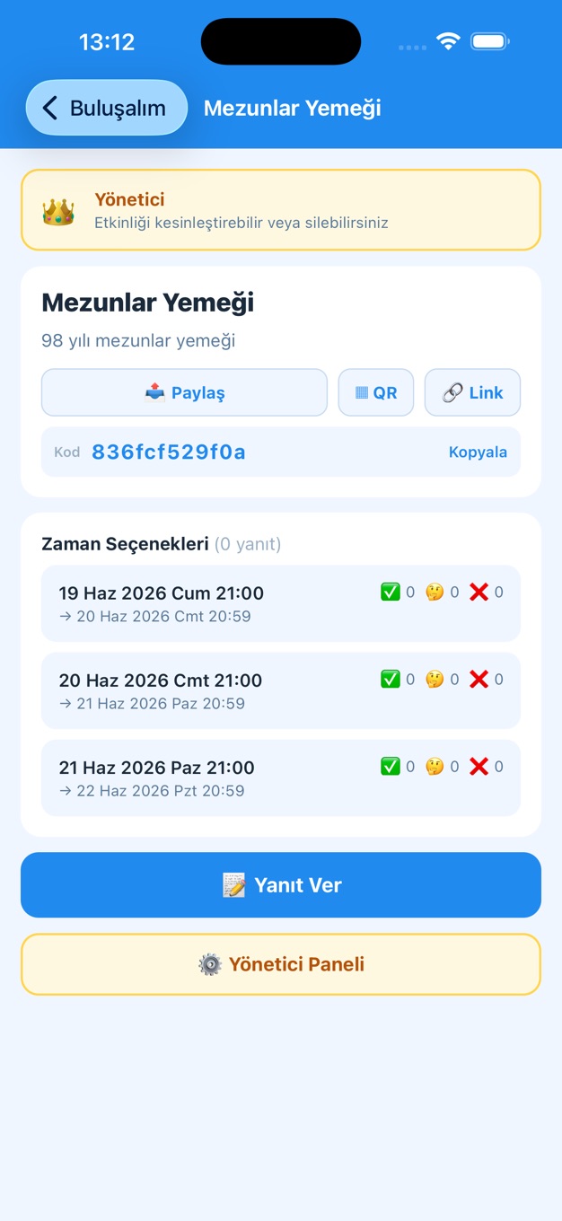 Screenshot of Buluşalım