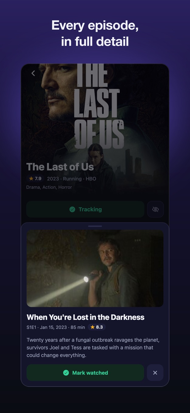Screenshot of NextEp